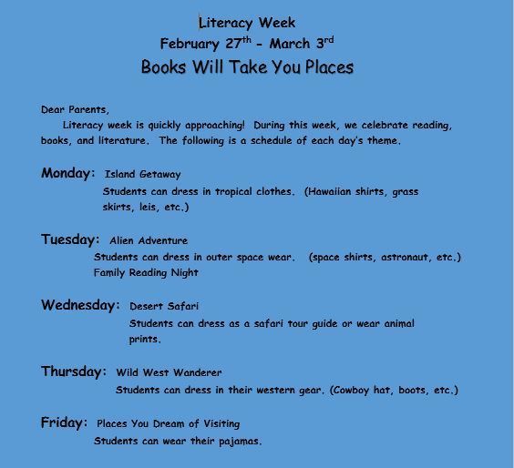 literacy week 2023